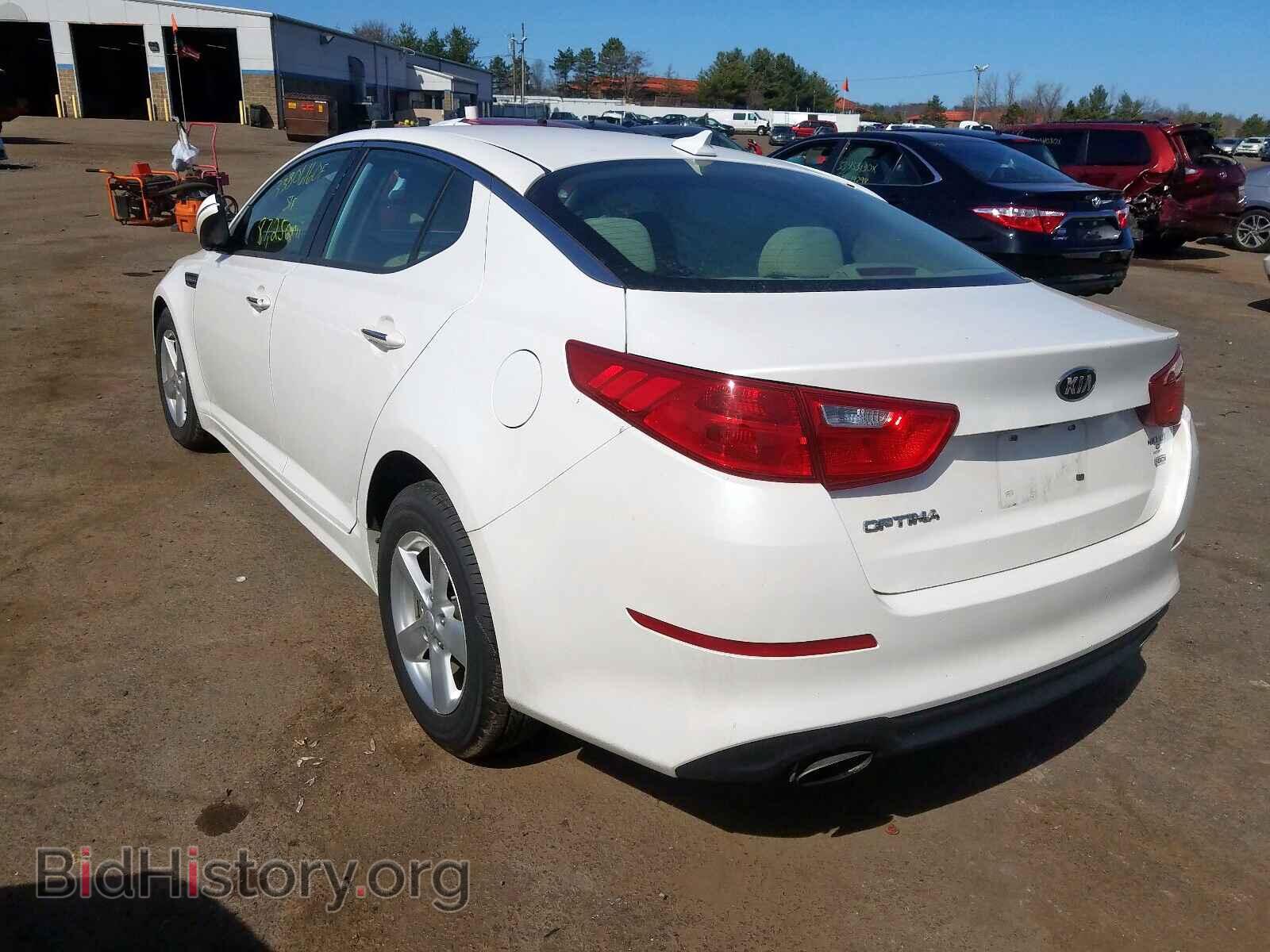 2015 KIA OPTIMA - VIN: KNAGM4A77F5652449 - Photo 3