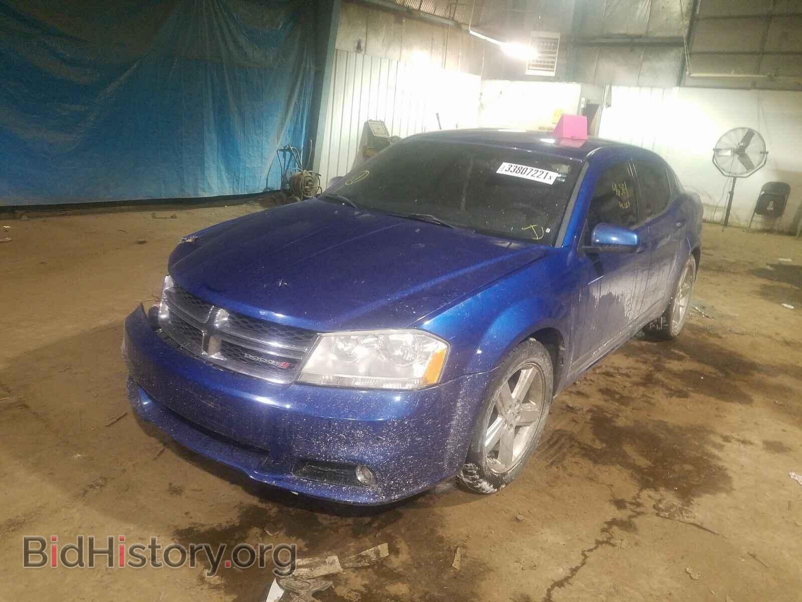 2013 DODGE AVENGER - VIN: 1C3CDZCB2DN709464 - Фото 2