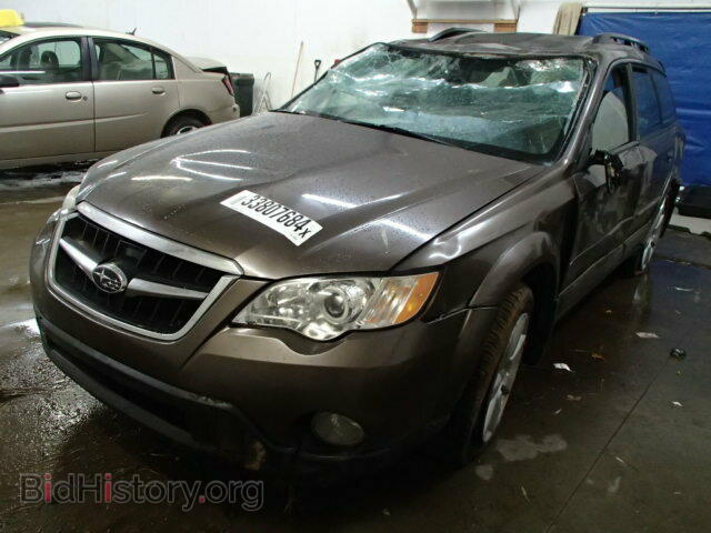 2008 SUBARU OUTBACK - VIN: 4S4BP61C487340945 - Фото 2