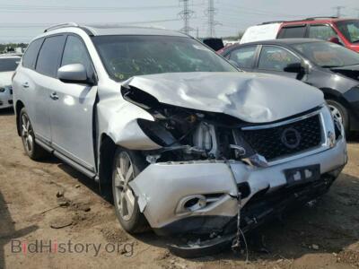2016 Nissan PATHFINDER, серебристый — VIN 5N1AR2MM4GC644110, Copart