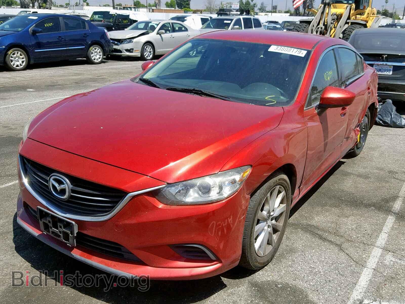 2015 MAZDA 6 - VIN: JM1GJ1U62F1170654 - Фото 2