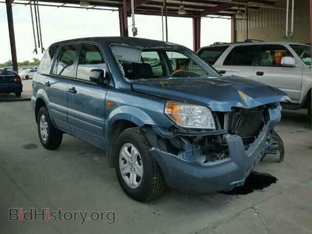 Фотография 5FNYF28177B035480 - HONDA PILOT 2007