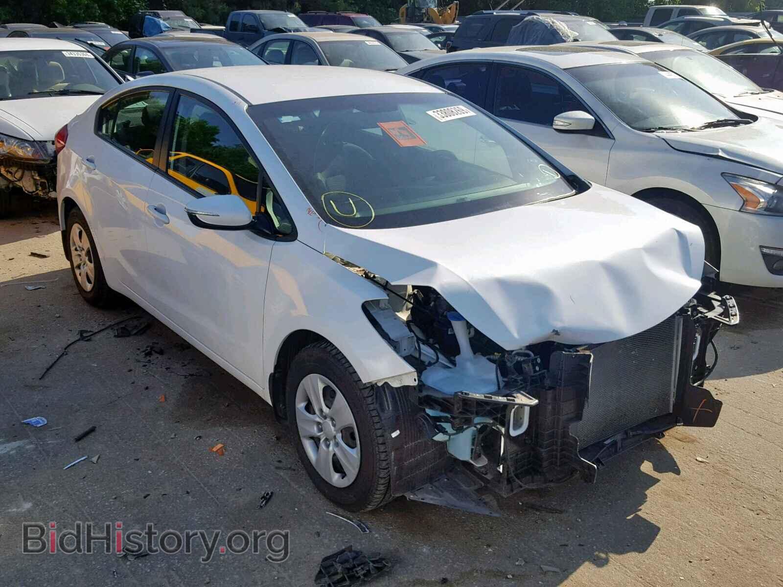 Фотография KNAFX4A64F5292471 - KIA FORTE LX 2015