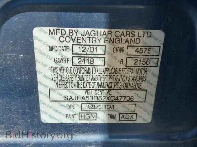 2002 JAGUAR X-TYPE - VIN: SAJEA53D52XC47706 - Photo 10