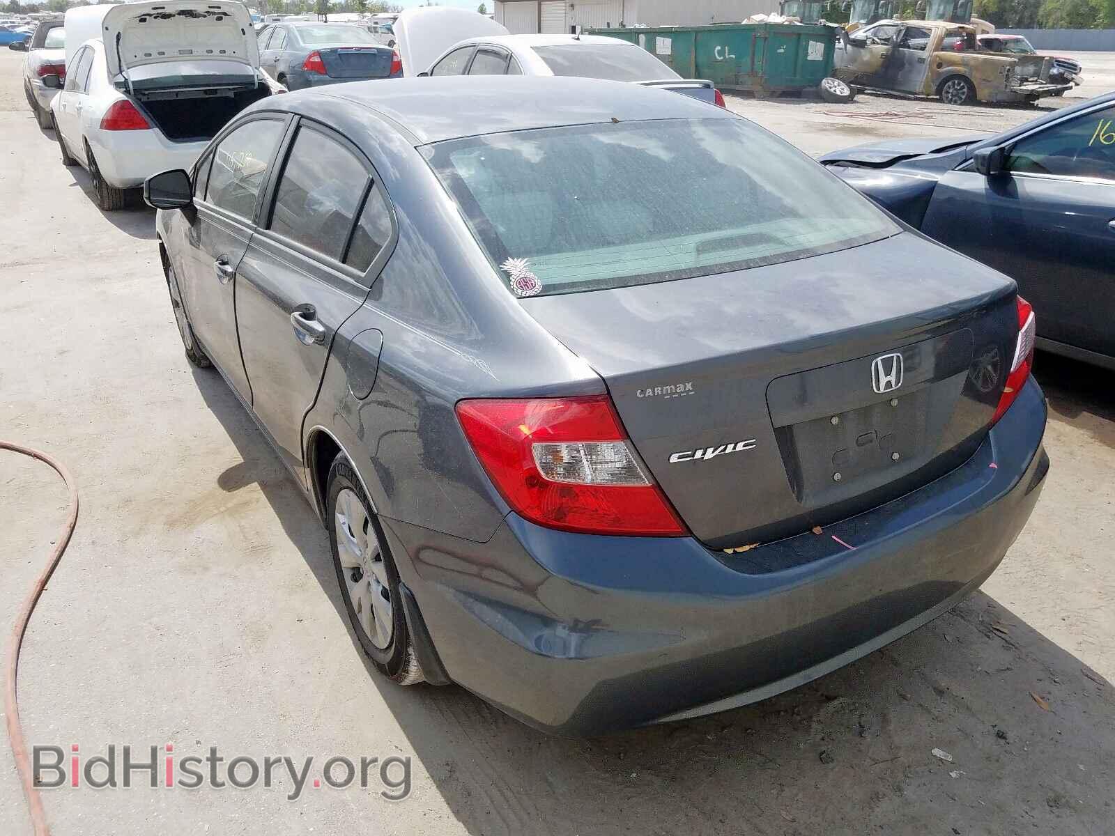 2012 HONDA CIVIC - VIN: 2HGFB2F52CH332977 - Photo 3