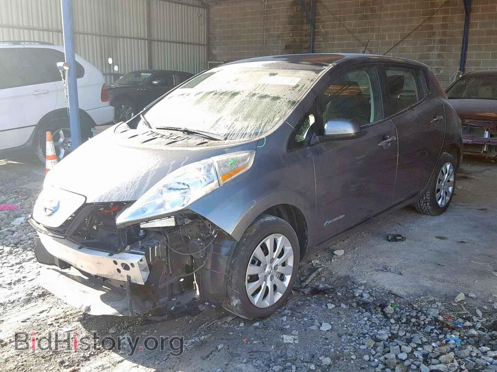2015 NISSAN LEAF - VIN: 1N4AZ0CP2FC319349 - Фото 2