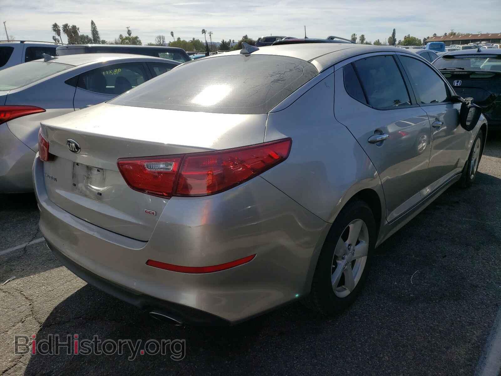 2014 KIA OPTIMA - VIN: KNAGM4A77E5476646 - Photo 4