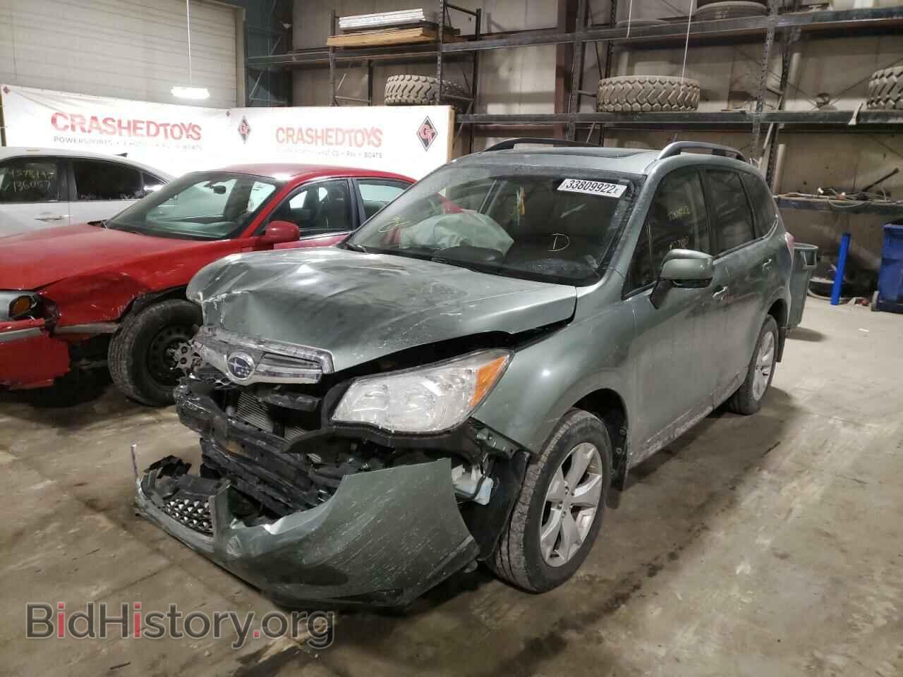 2015 SUBARU FORESTER - VIN: JF2SJADC8FH405129 - Фото 2