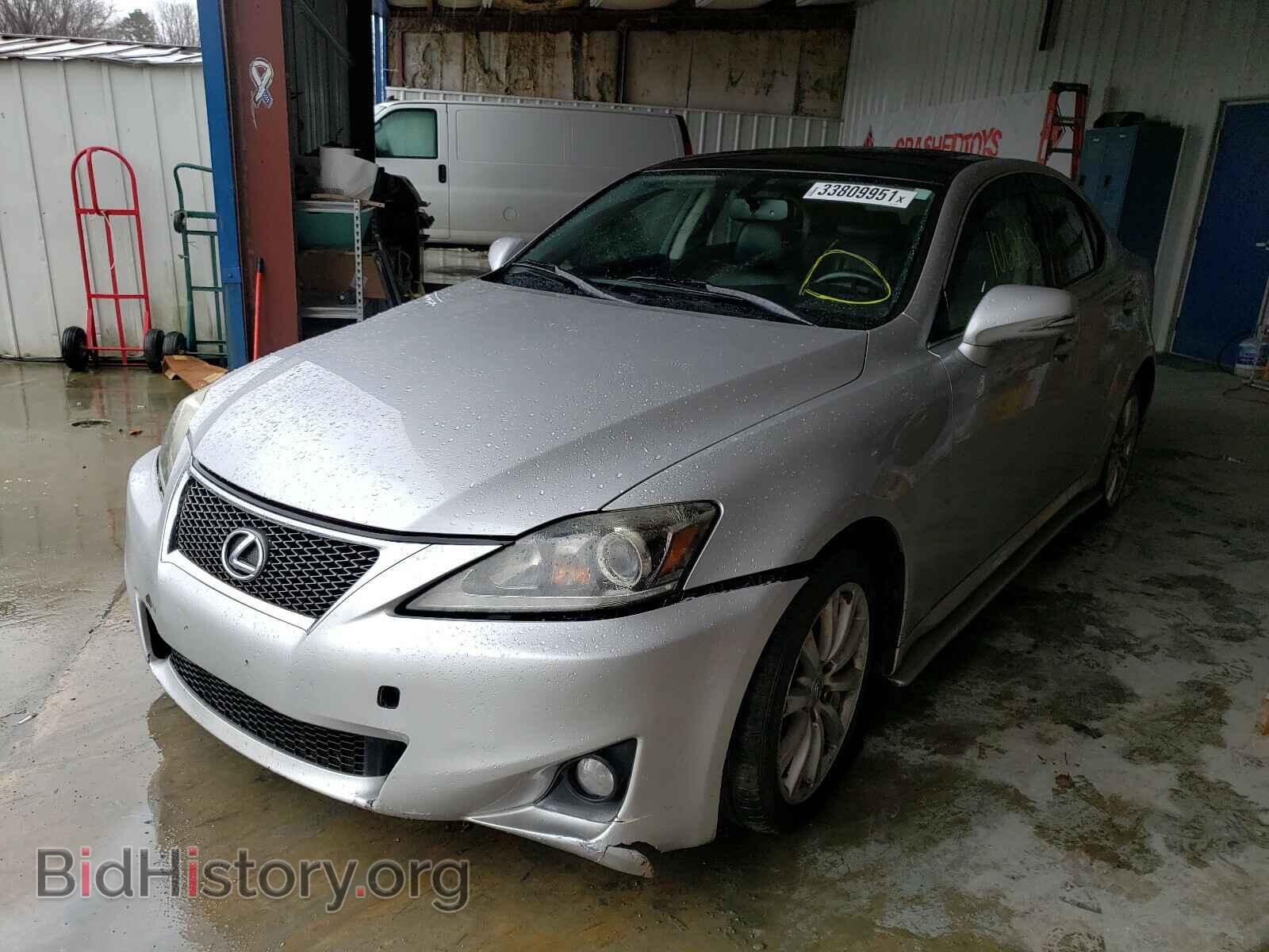 2011 LEXUS IS - VIN: JTHCF5C24B5044819 - Фото 2