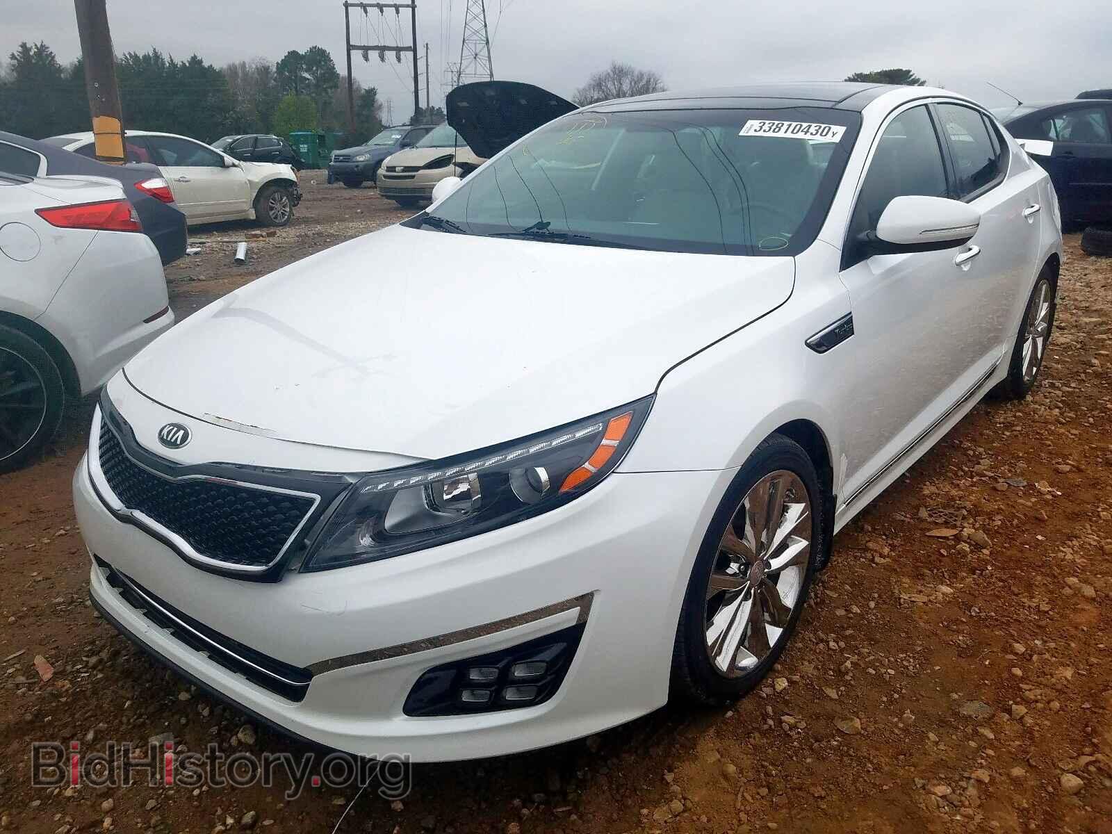 2015 KIA OPTIMA - VIN: 5XXGR4A68FG411992 - Photo 2