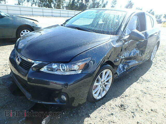 2011 LEXUS CT 200 - VIN: JTHKD5BH3B2014672 - Фото 2