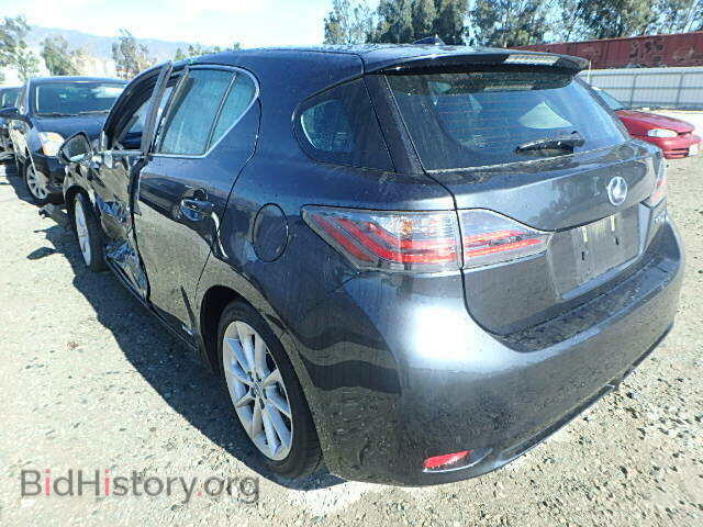 2011 LEXUS CT 200 - VIN: JTHKD5BH3B2014672 - Фото 3
