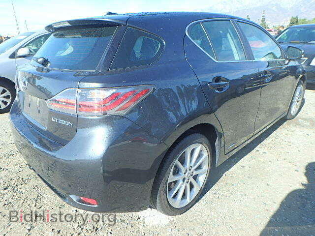 2011 LEXUS CT 200 - VIN: JTHKD5BH3B2014672 - Фото 4