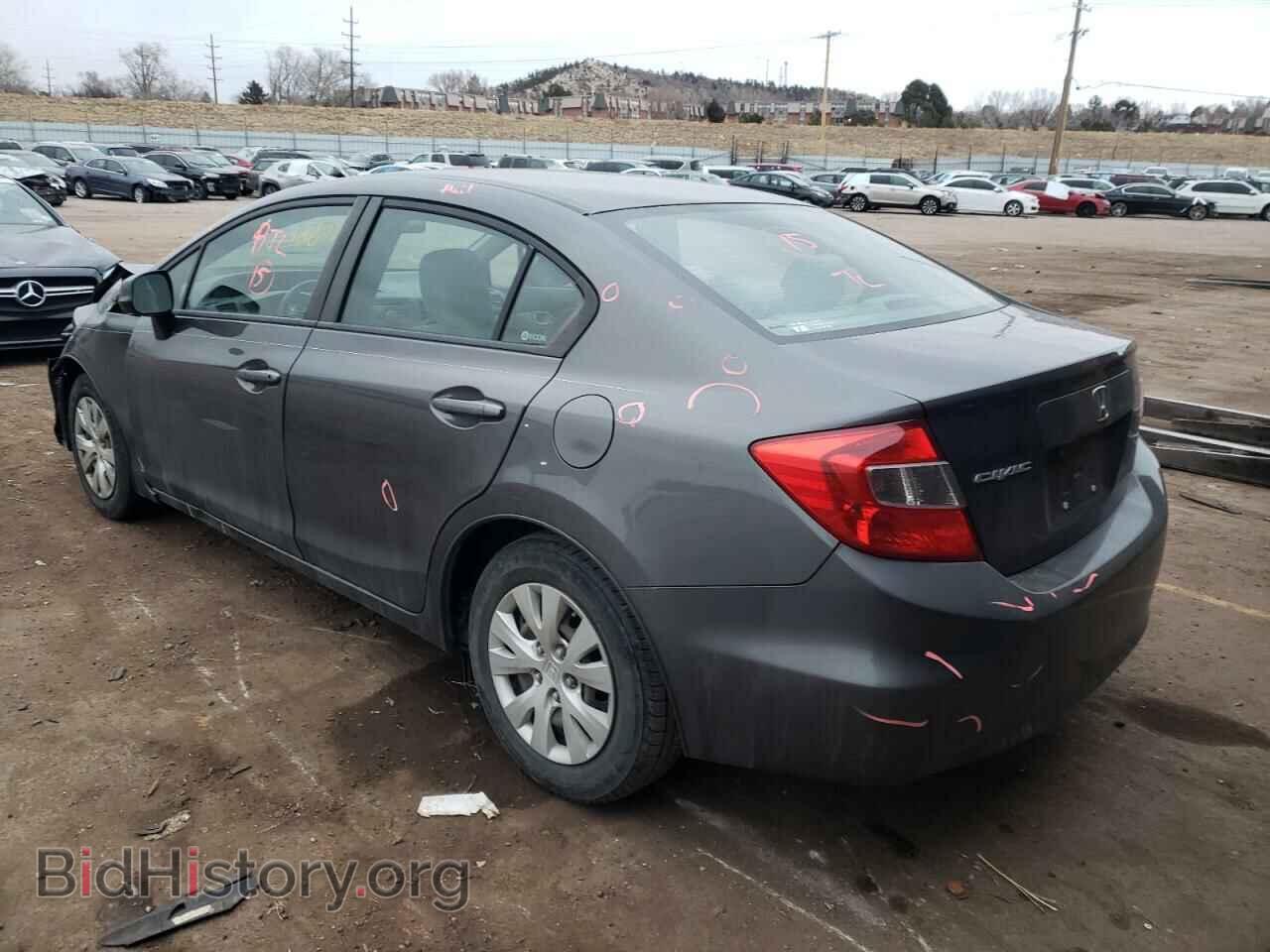 2012 HONDA CIVIC - VIN: 2HGFB2F5XCH577297 - Фото 3