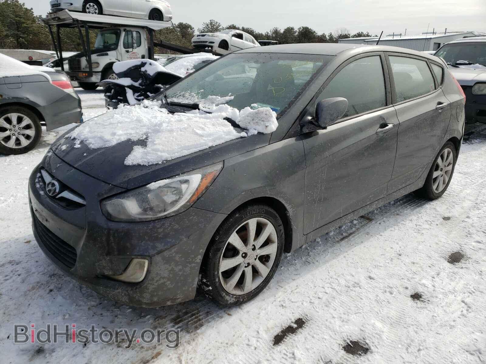 2012 HYUNDAI ACCENT - VIN: KMHCU5AEXCU031886 - Фото 2