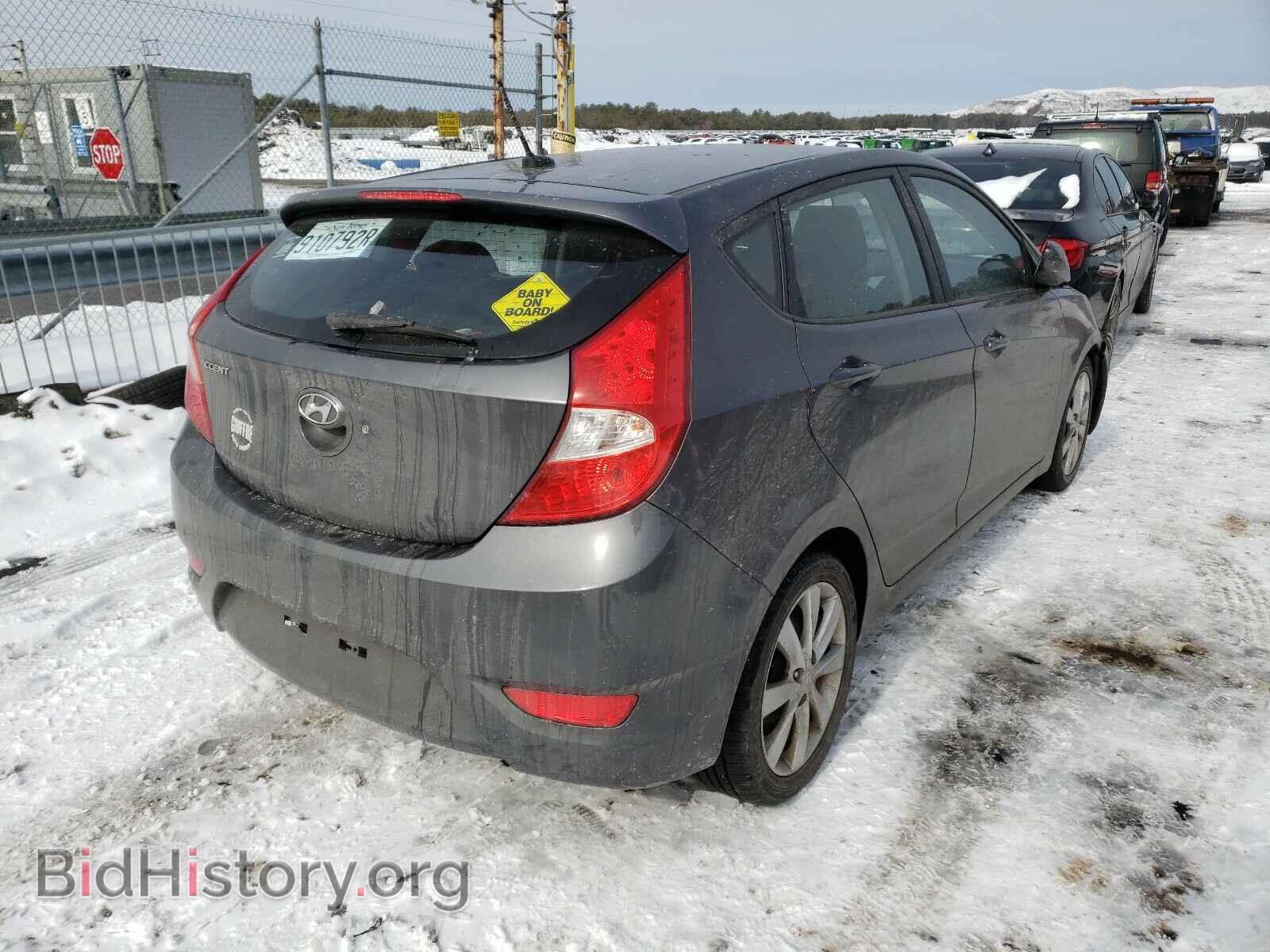 2012 HYUNDAI ACCENT - VIN: KMHCU5AEXCU031886 - Фото 4