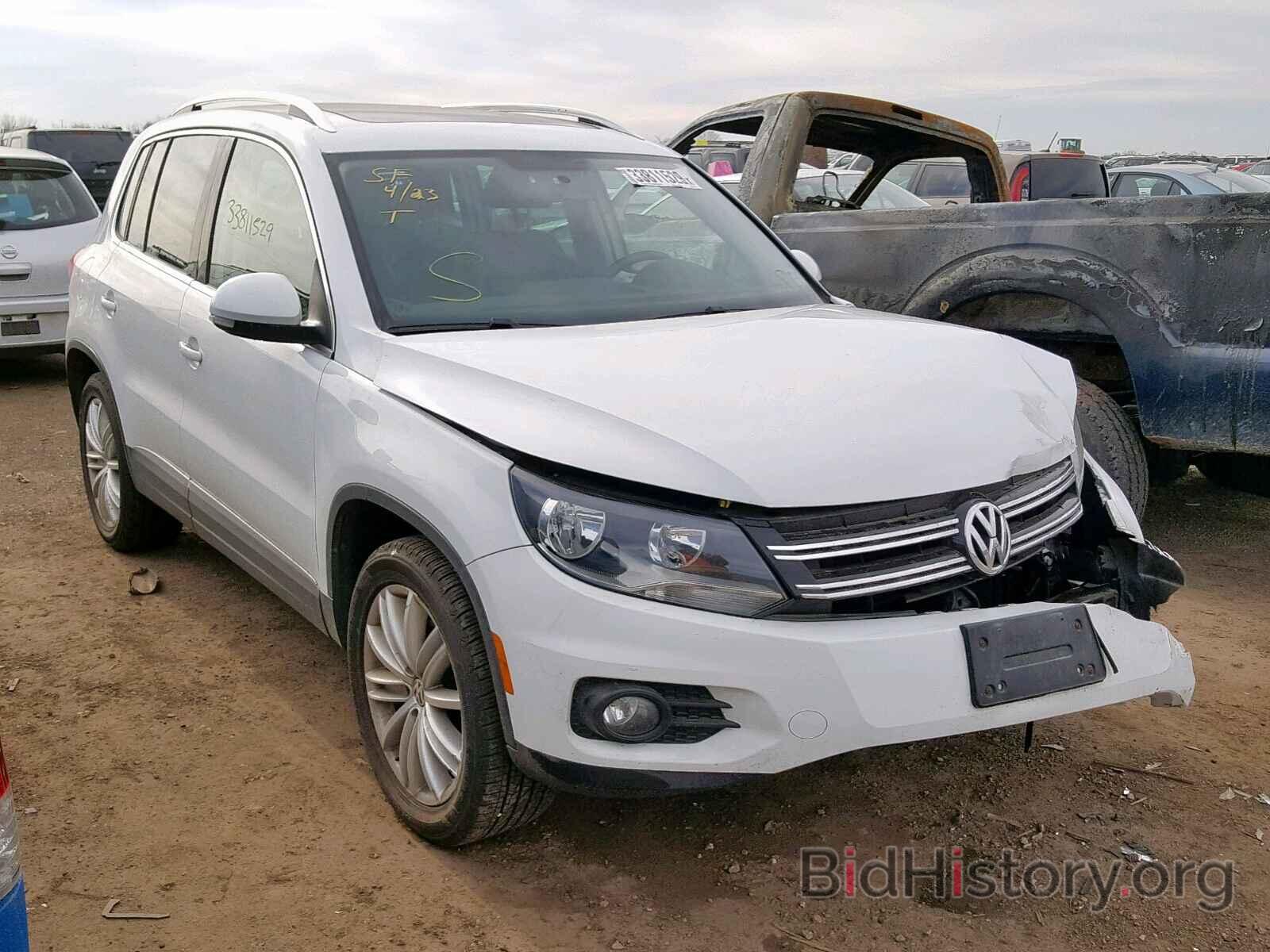 Photo WVGAV3AX2EW605916 - VOLKSWAGEN TIGUAN S 2014