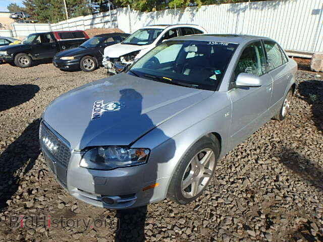 2007 AUDI A4 - VIN: WAUDF78E97A063186 - Фото 2