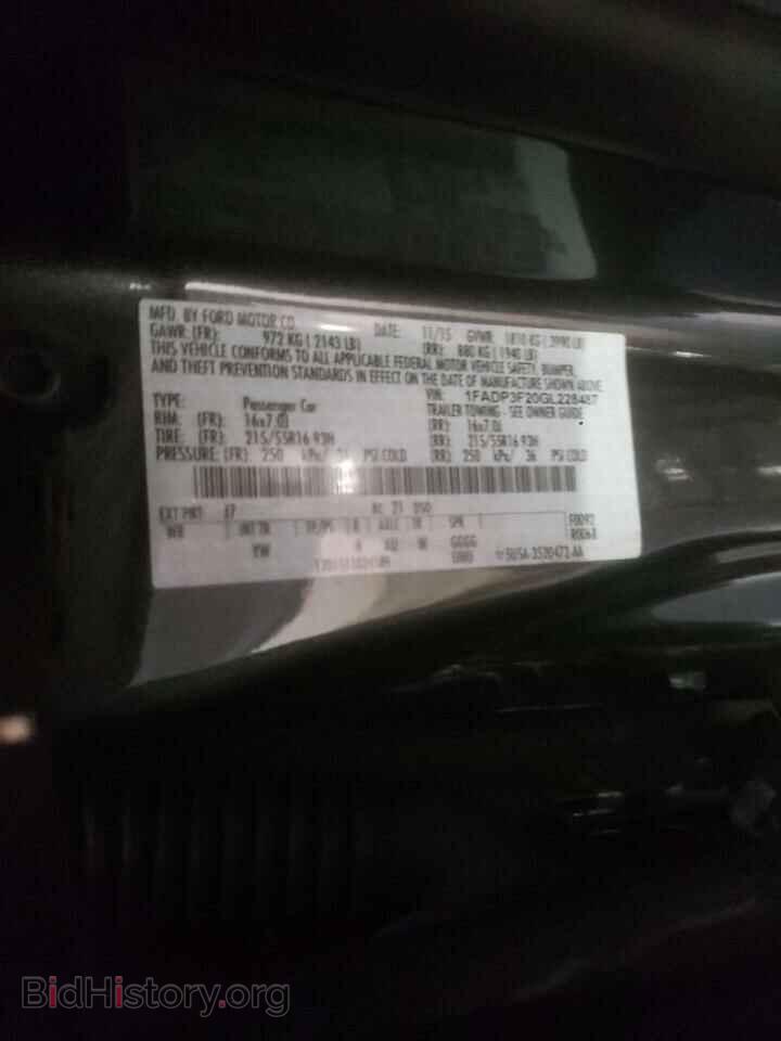 2016 FORD FOCUS - VIN: 1FADP3F20GL228487 - Photo 10