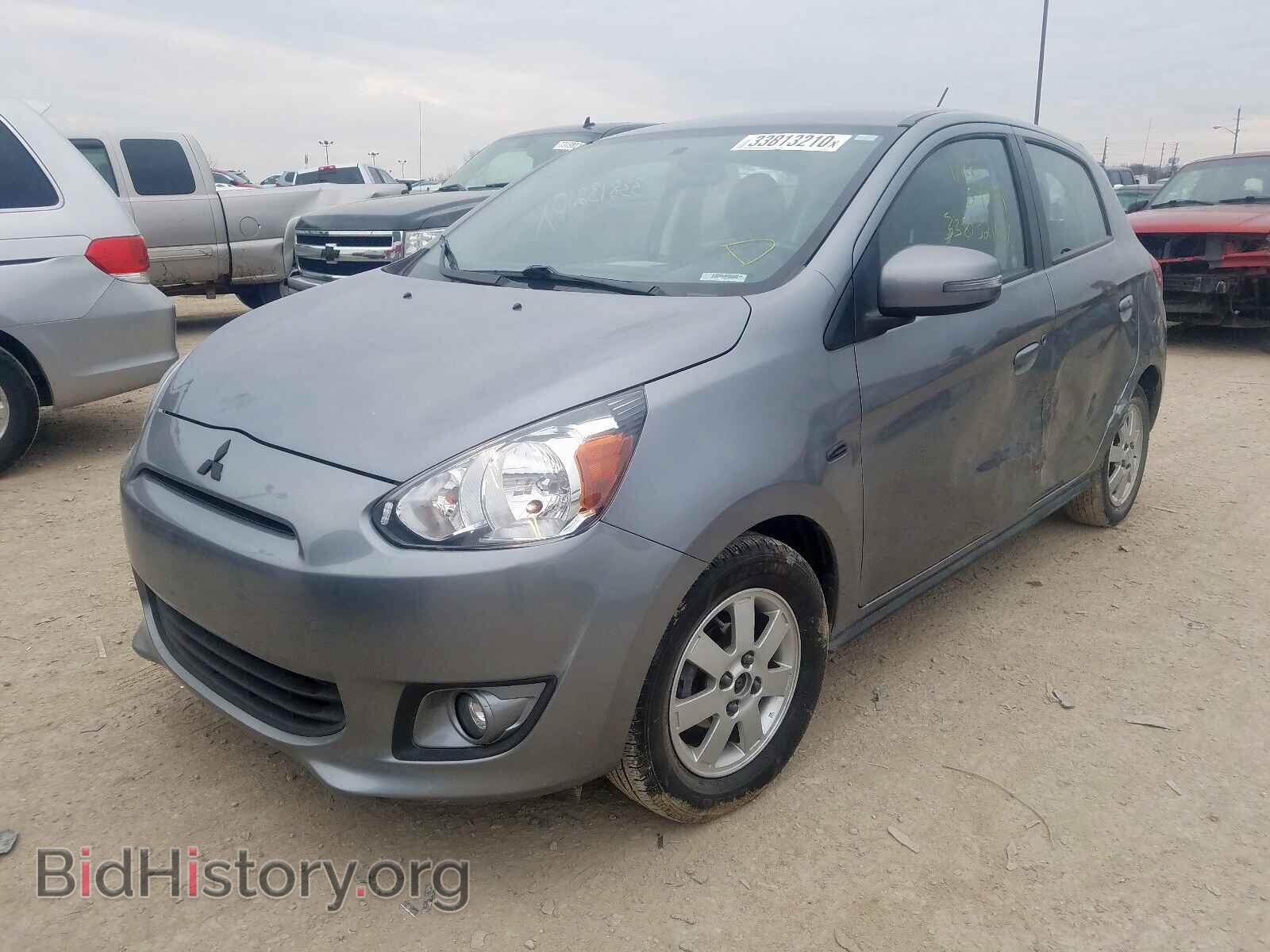 2015 MITSUBISHI MIRAGE - VIN: ML32A4HJ7FH057030 - Фото 2