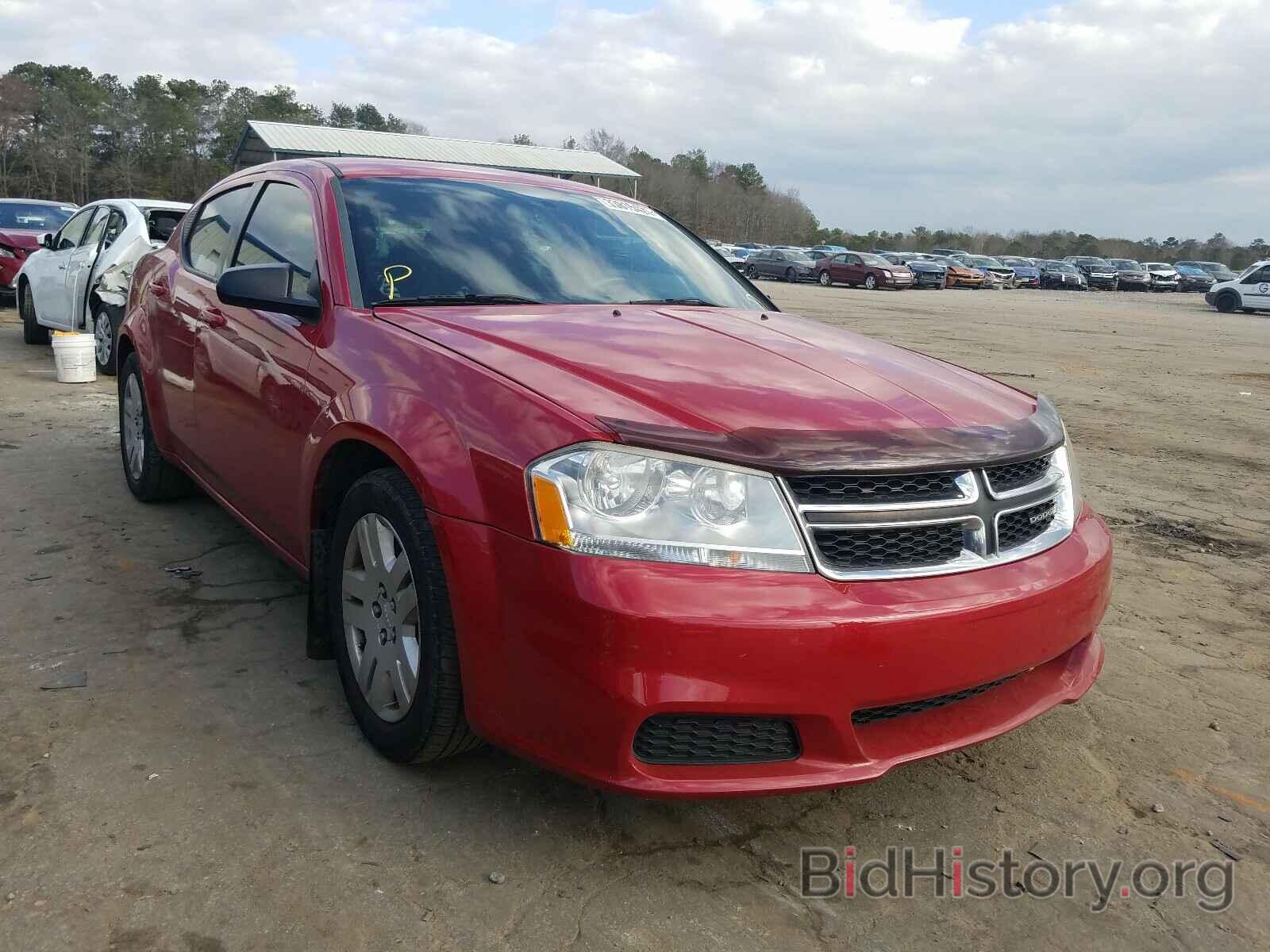 Фотография 1C3CDZAG7DN771814 - DODGE AVENGER 2013