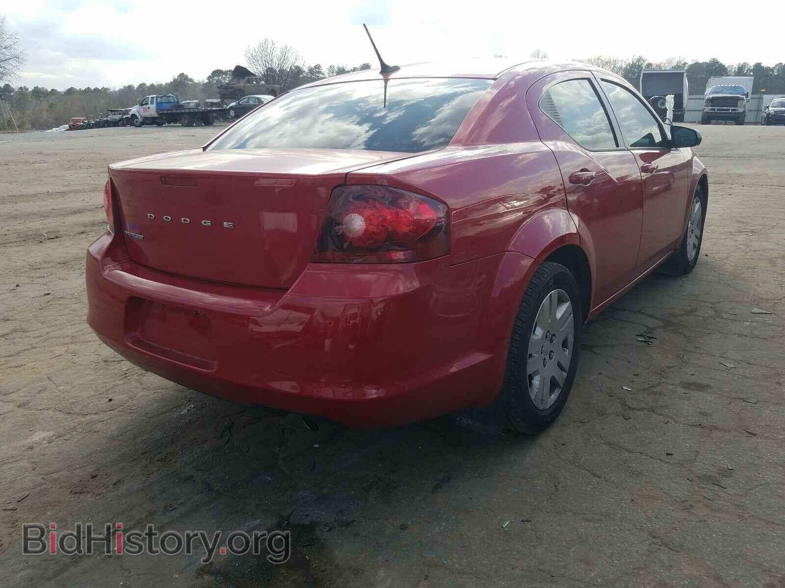 2013 DODGE AVENGER - VIN: 1C3CDZAG7DN771814 - Фото 4