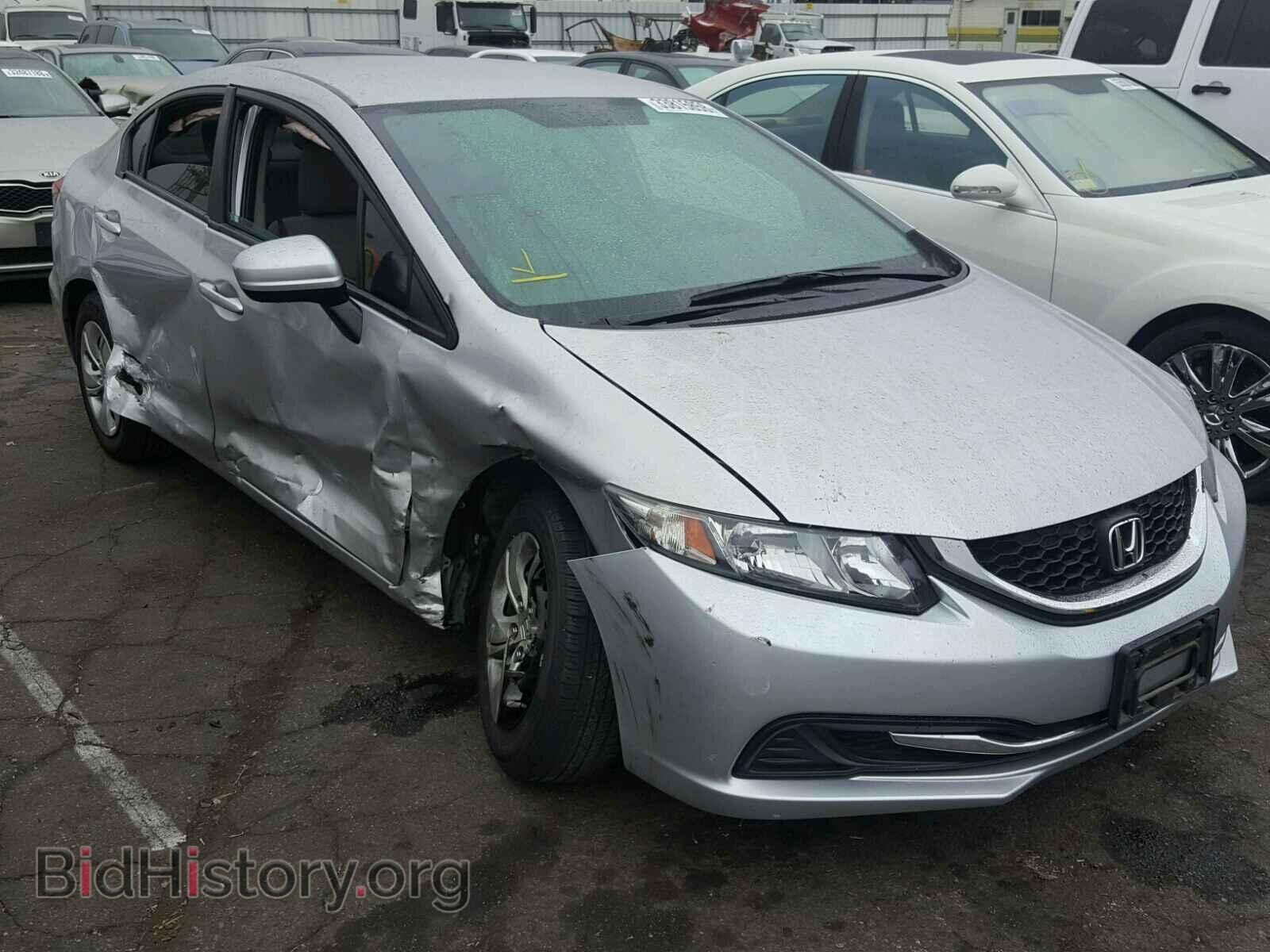 Фотография 19XFB2F50EE236259 - HONDA CIVIC LX 2014