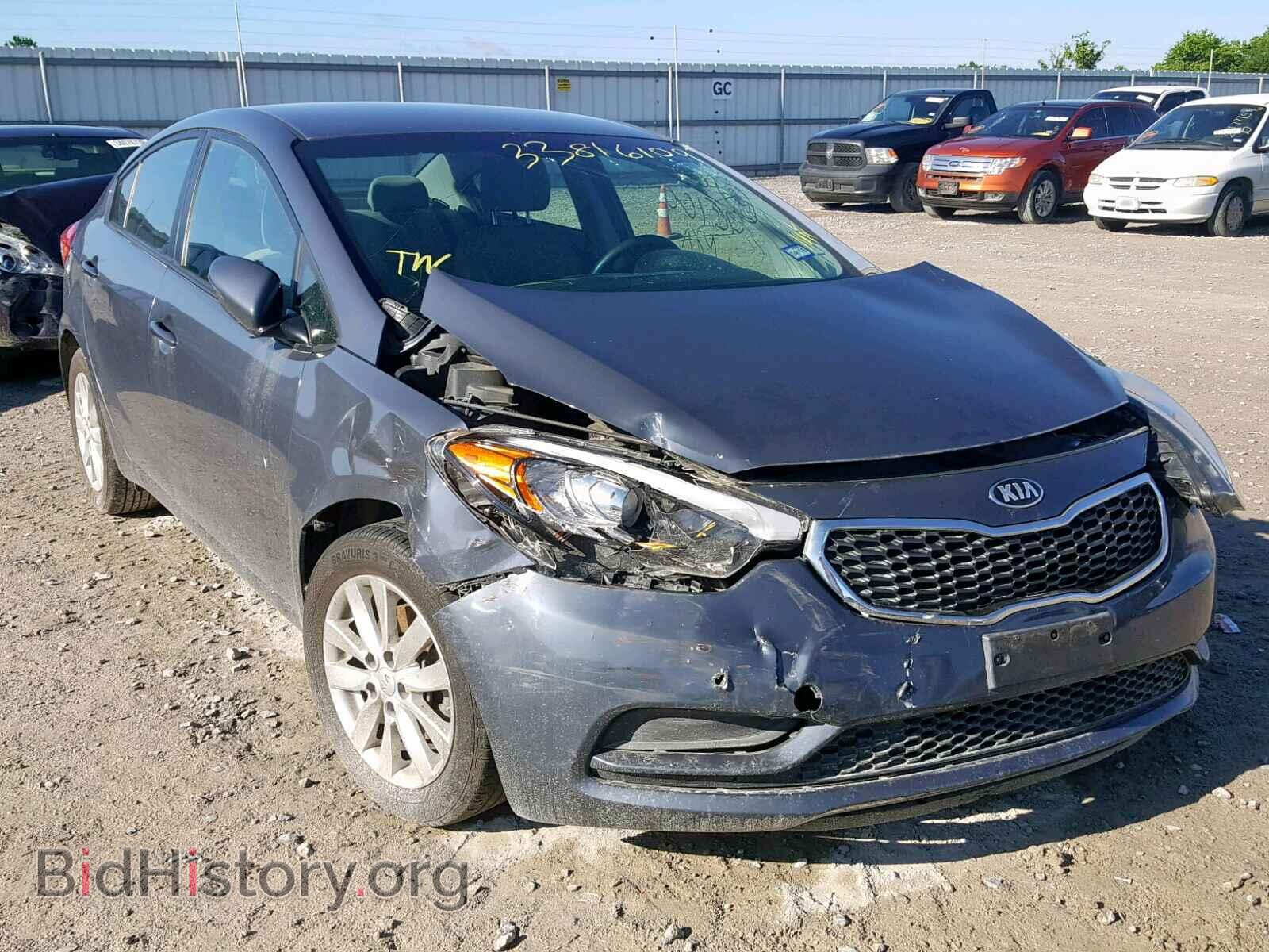 Фотография KNAFX4A69E5203590 - KIA FORTE 2014
