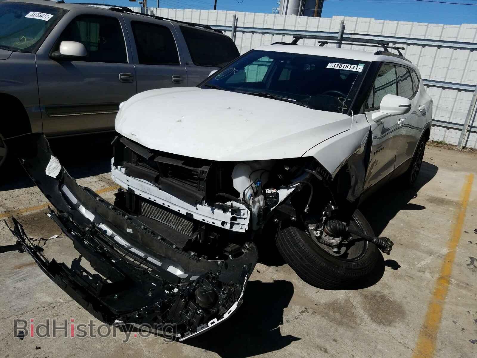 2020 CHEVROLET BLAZER - VIN: 3GNKBBRA4LS640310 - Фото 2