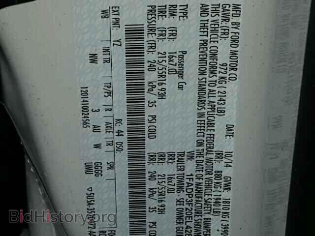 2014 FORD FOCUS - VIN: 1FADP3F20EL428055 - Photo 10