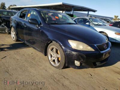 2007 Lexus IS IS 250, синий — VIN JTHBK262572047013, Copart