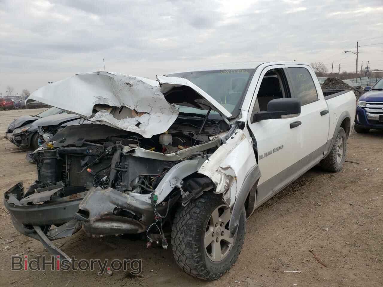 2012 DODGE RAM 1500 - VIN: 1C6RD7LT7CS308809 - Фото 2