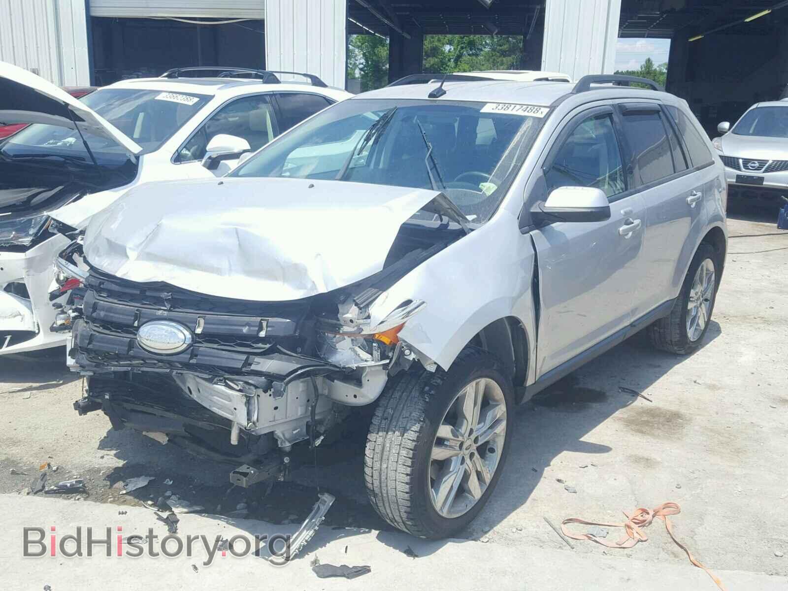2014 FORD EDGE - VIN: 2FMDK3JC7EBA14615 - Фото 2