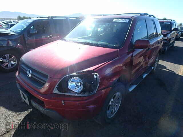 2005 HONDA PILOT - VIN: 2HKYF18655H511021 - Фото 2