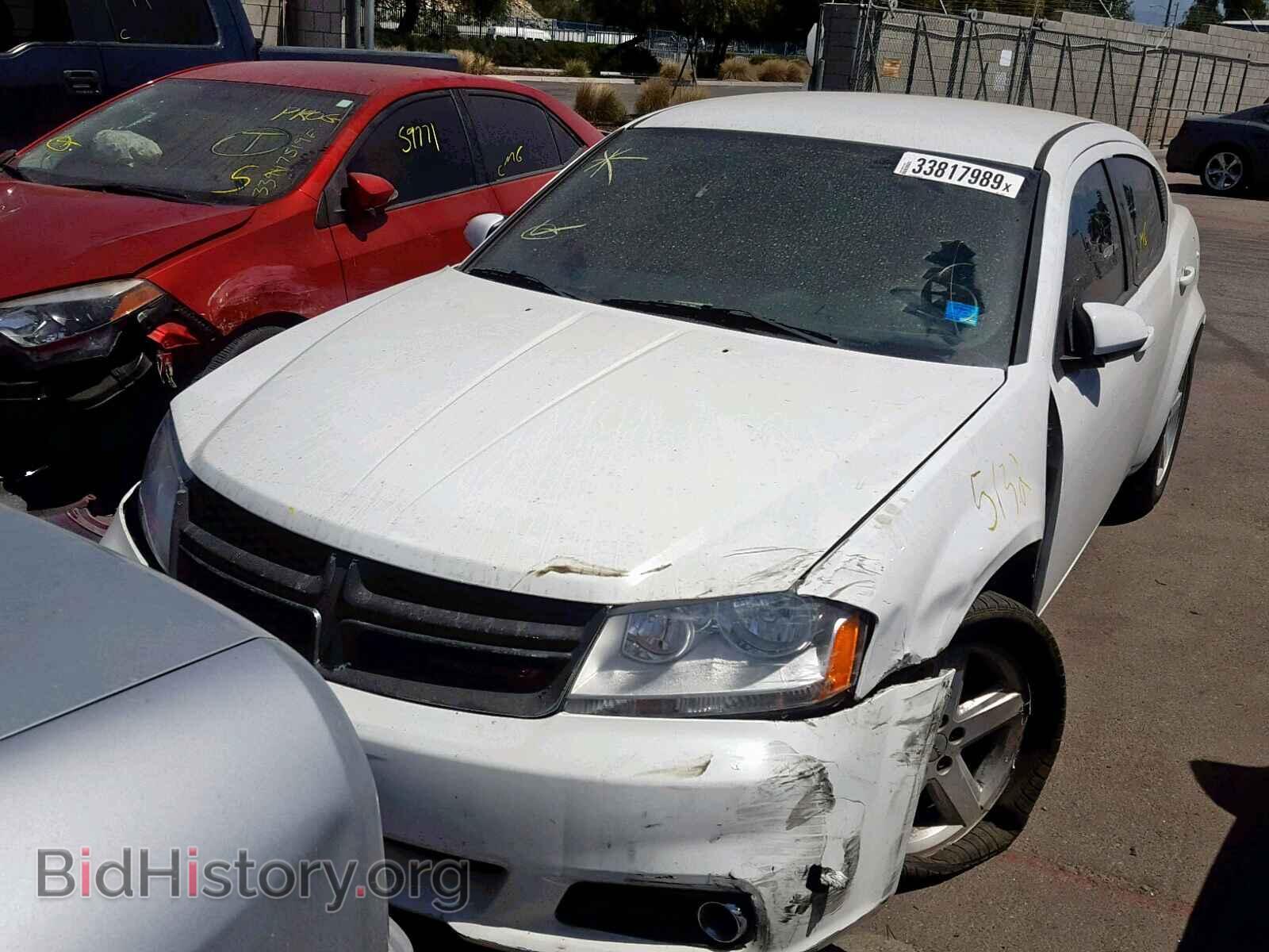 2013 DODGE AVENGER - VIN: 1C3CDZCB3DN679701 - Photo 2