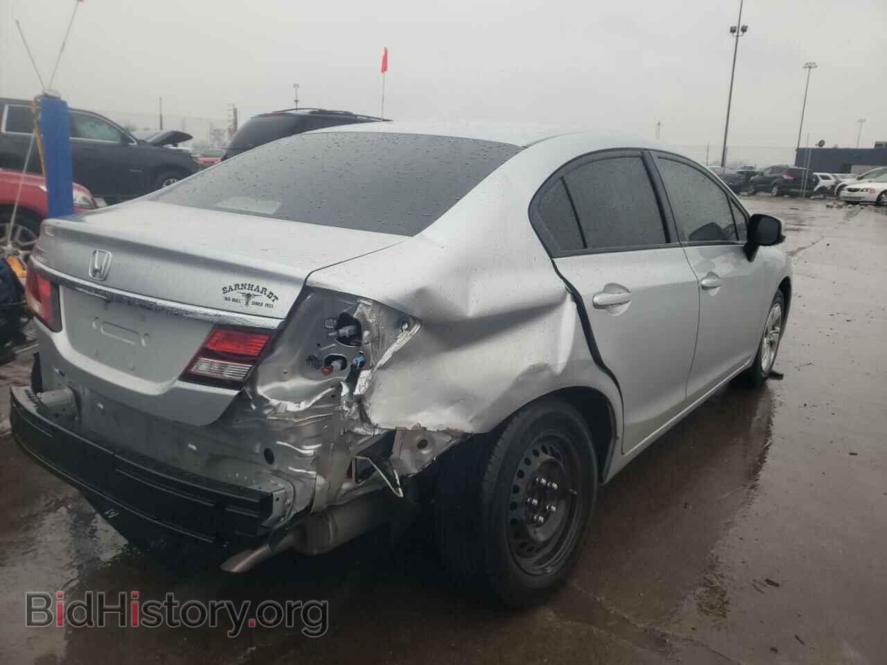 2013 HONDA CIVIC - VIN: 19XFB2F58DE034865 - Фото 4