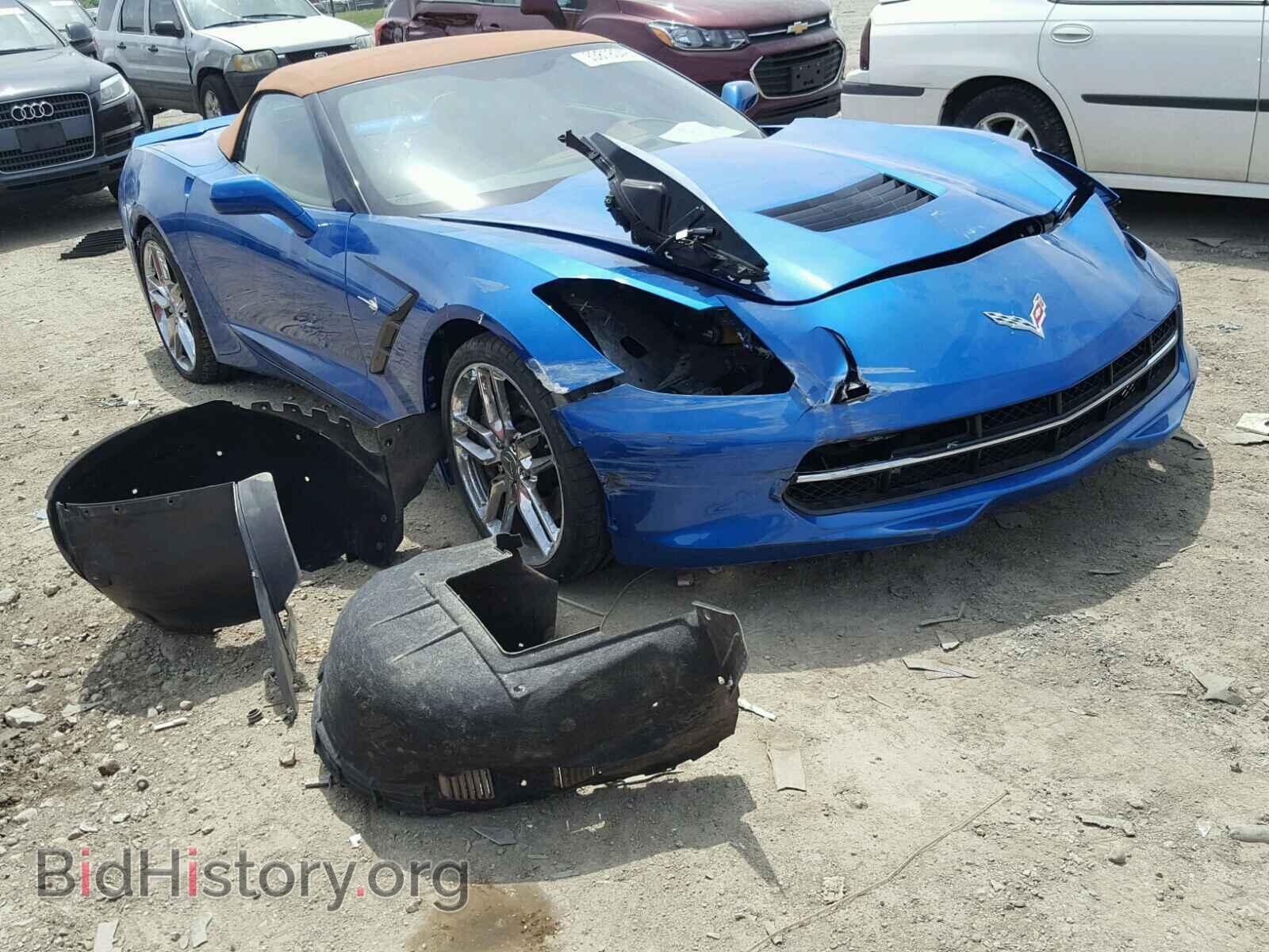 Photo 1G1YM3D73E5107322 - CHEVROLET CORVETTE 2014