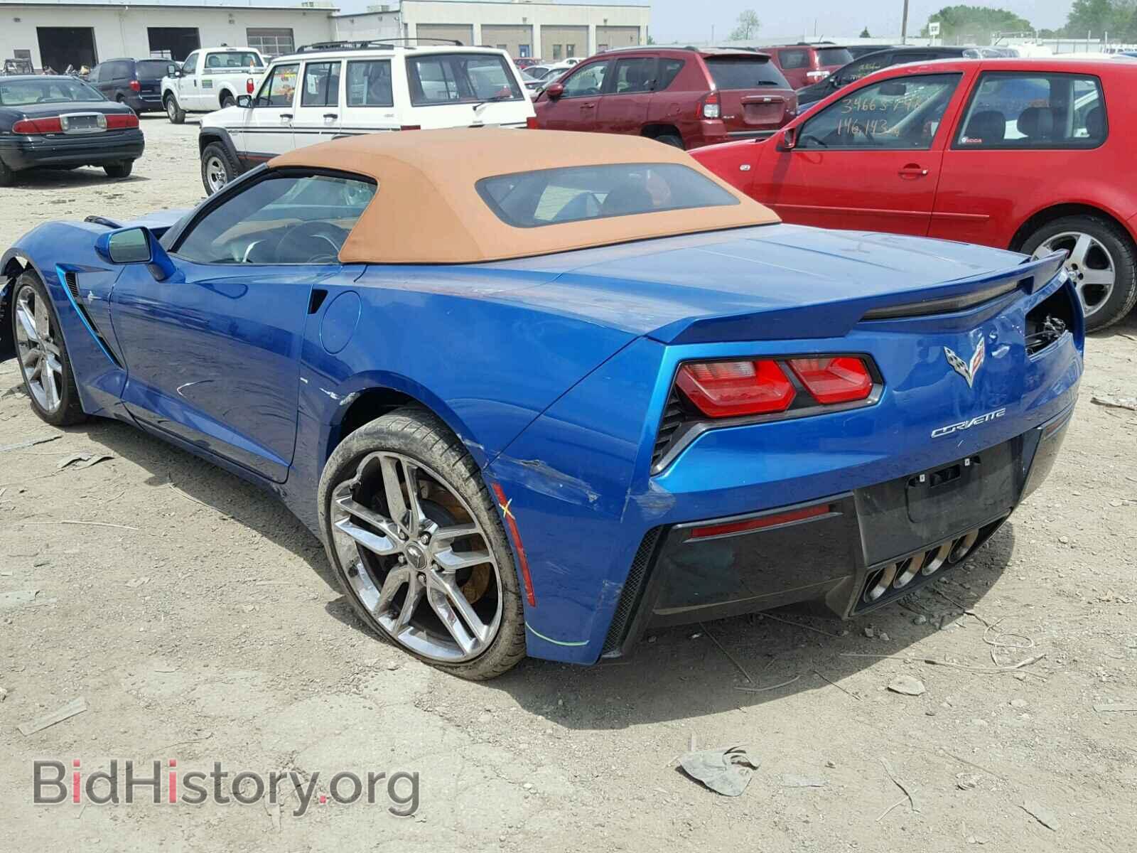 2014 CHEVROLET CORVETTE - VIN: 1G1YM3D73E5107322 - Фото 3