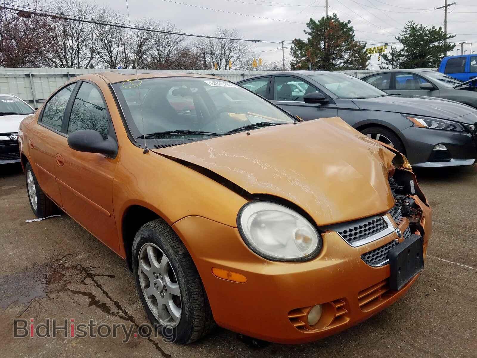 Фотография 1B3ES56C95D221676 - DODGE NEON 2005
