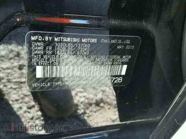 2015 MITSUBISHI MIRAGE - VIN: ML32A3HJ6FH052069 - Фото 10