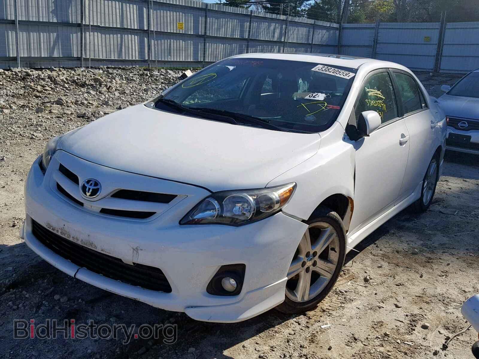 2013 TOYOTA COROLLA BA - VIN: 2T1BU4EEXDC950466 - Фото 2