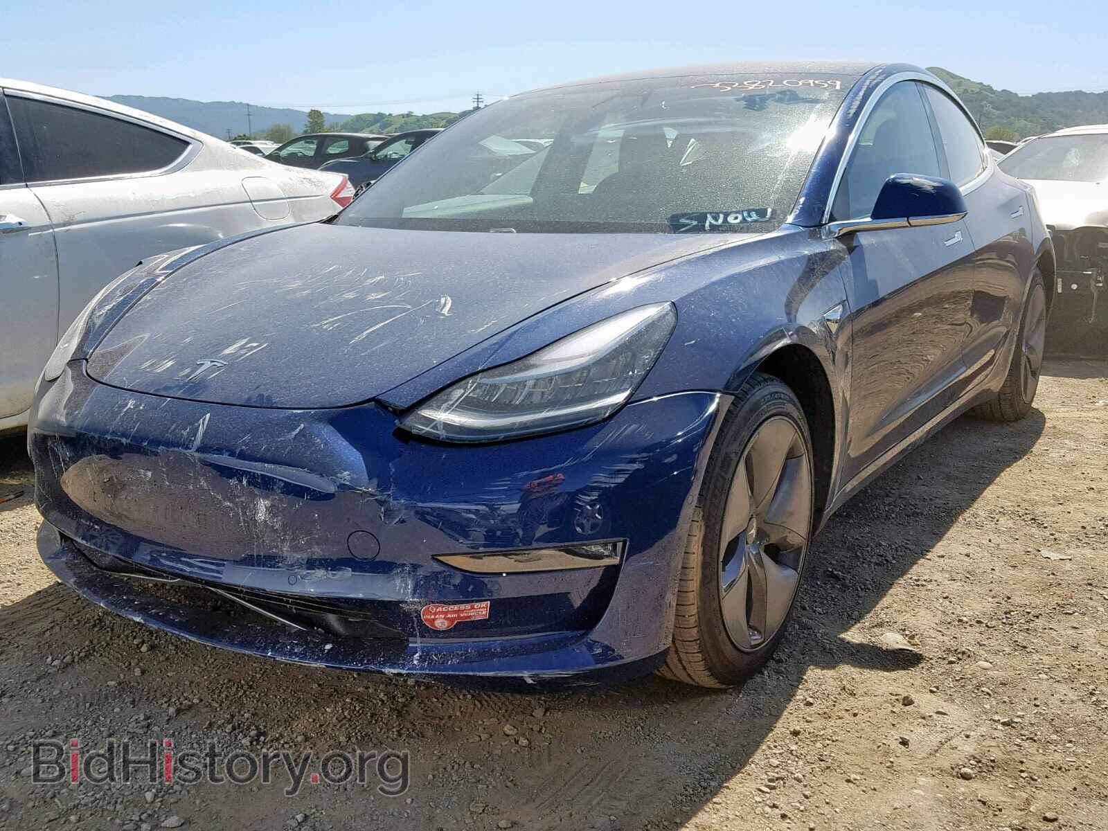 2018 TESLA MODEL 3 - VIN: 5YJ3E1EB1JF085139 - Фото 2