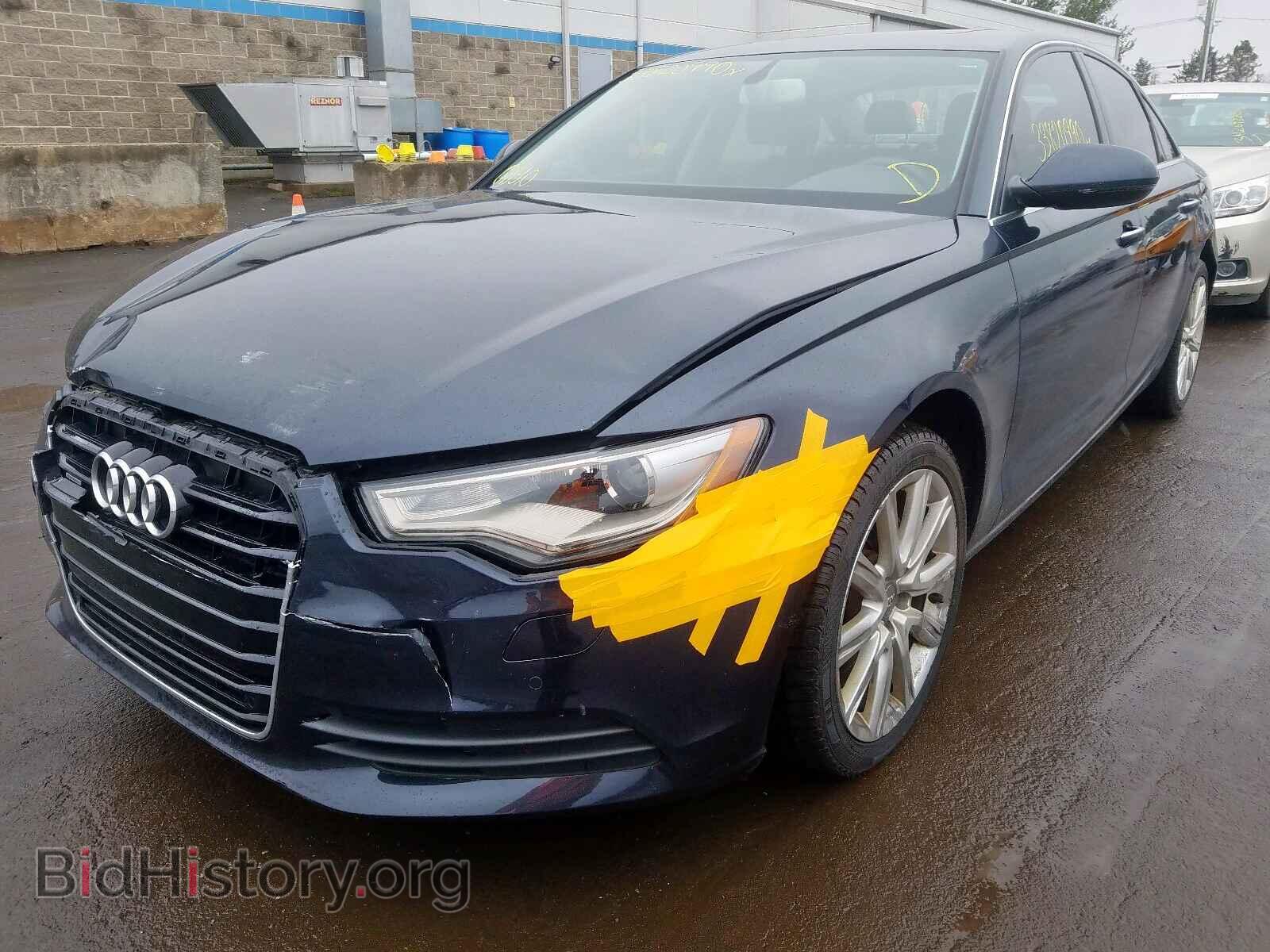 2013 AUDI A6 - VIN: WAUGFAFC8DN137584 - Photo 2
