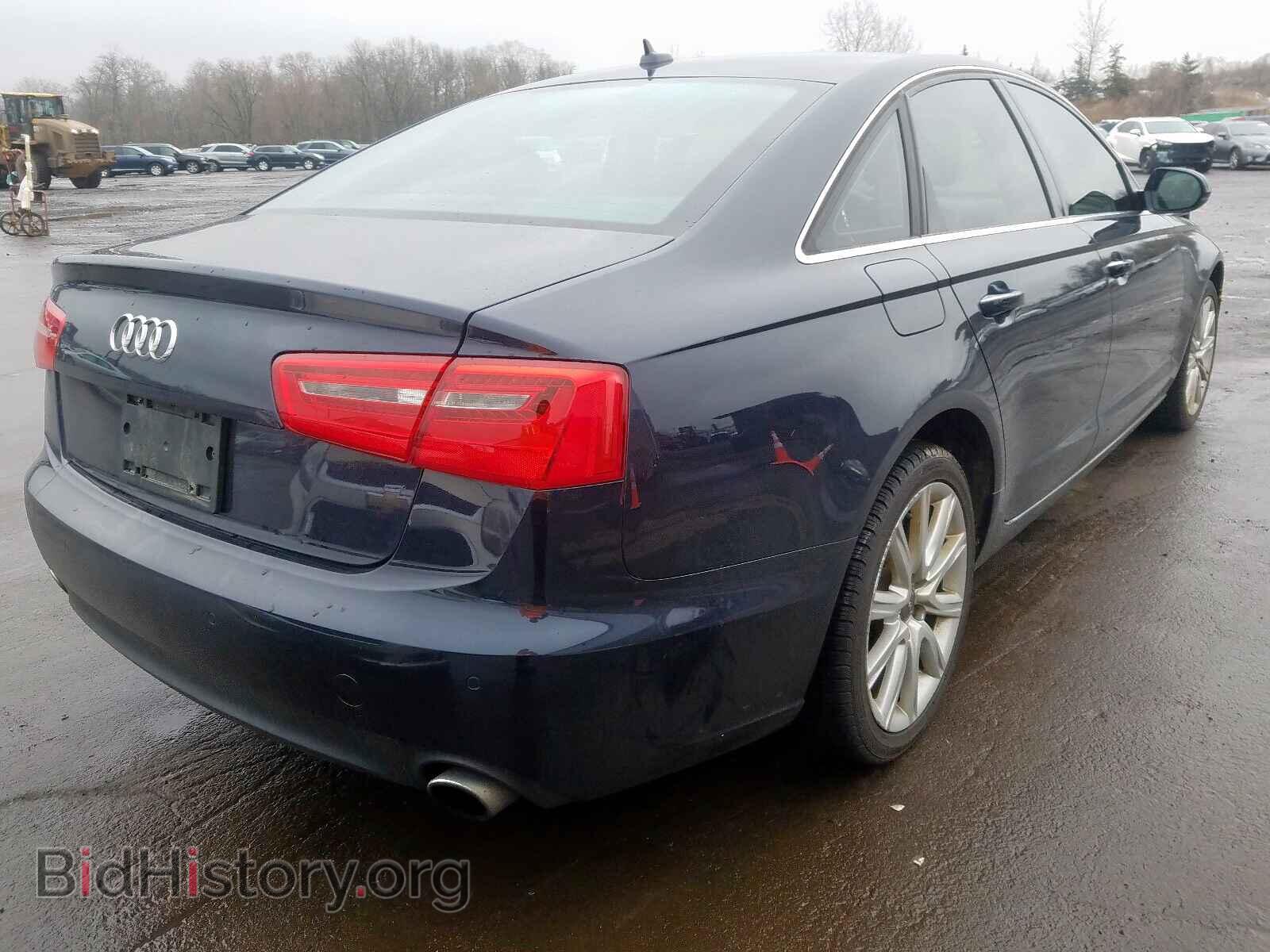 2013 AUDI A6 - VIN: WAUGFAFC8DN137584 - Photo 4
