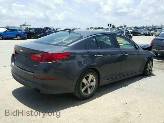 2015 KIA OPTIMA - VIN: KNAGM4A74F5641229 - Фото 4