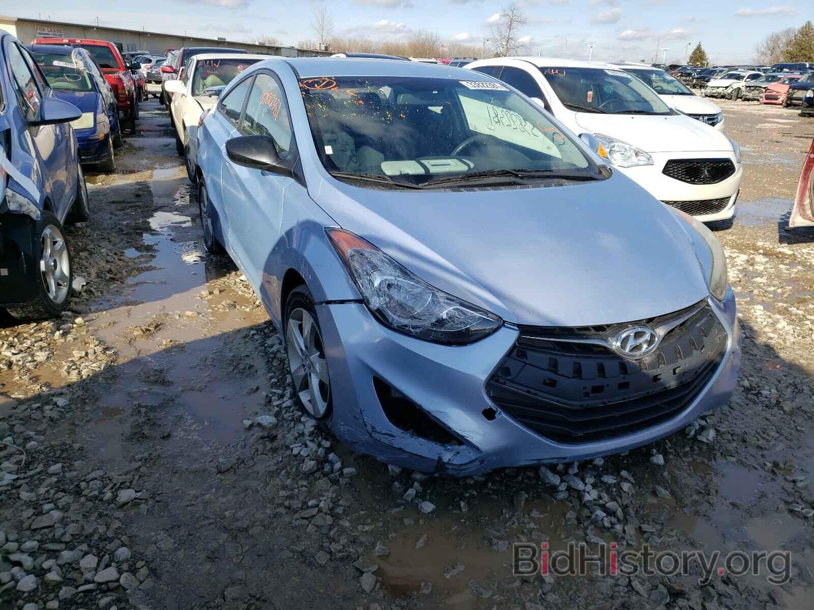 Photo KMHDH6AE8DU005027 - HYUNDAI ELANTRA 2013