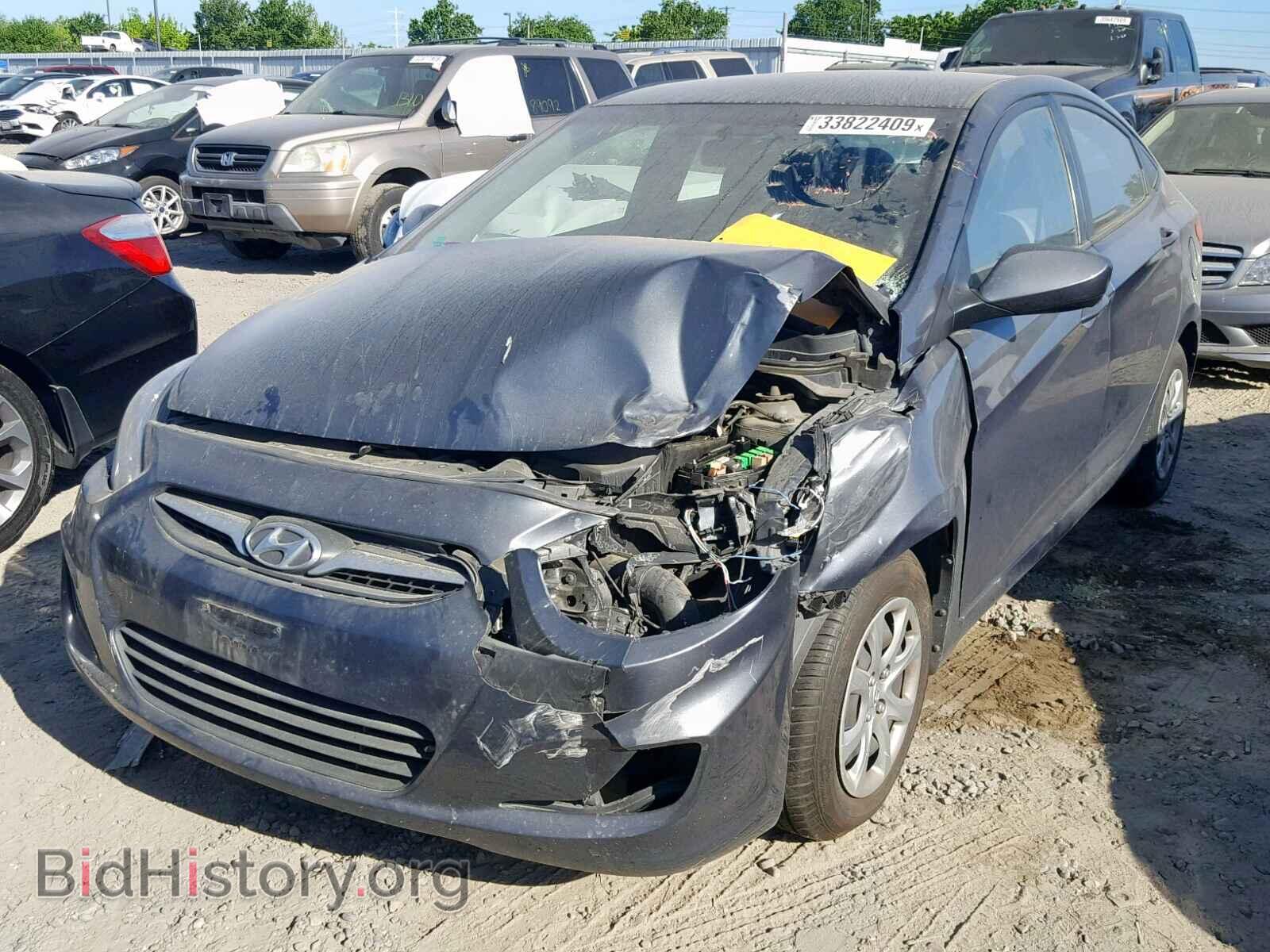 2013 HYUNDAI ACCENT - VIN: KMHCT4AE8DU373769 - Фото 2