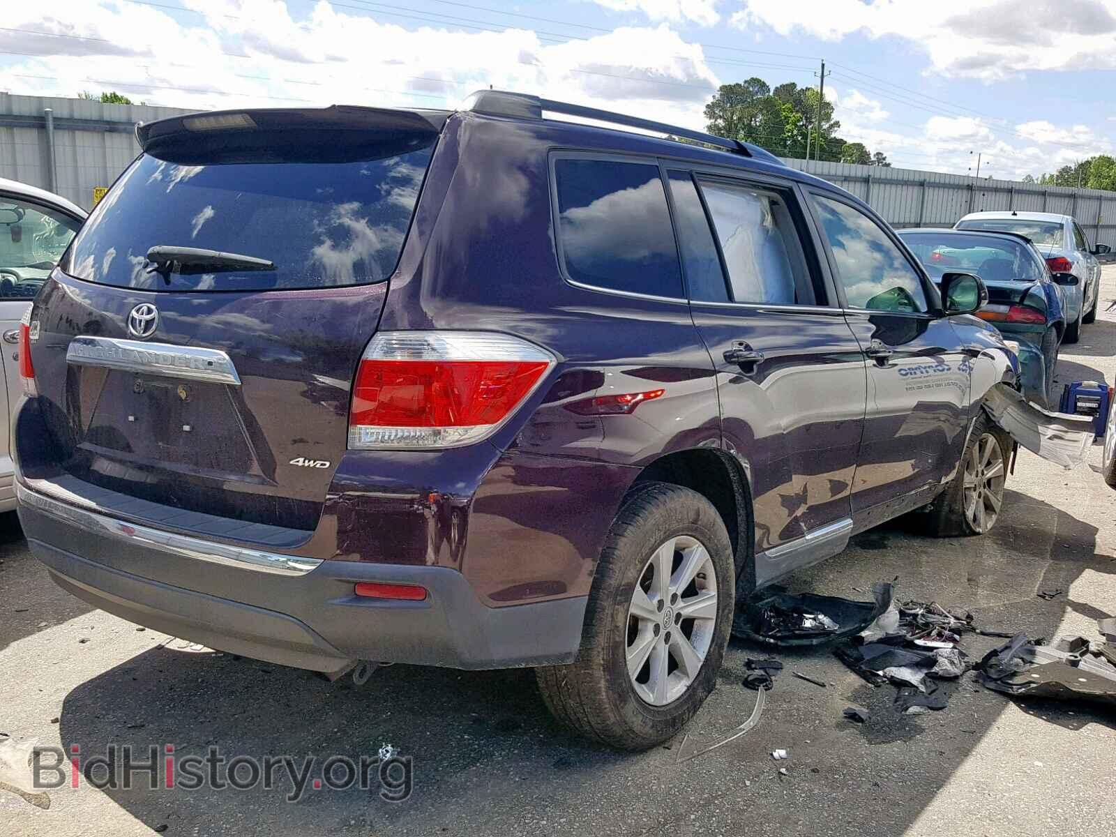 2011 TOYOTA HIGHLANDER - VIN: 5TDBK3EH5BS045857 - Фото 4