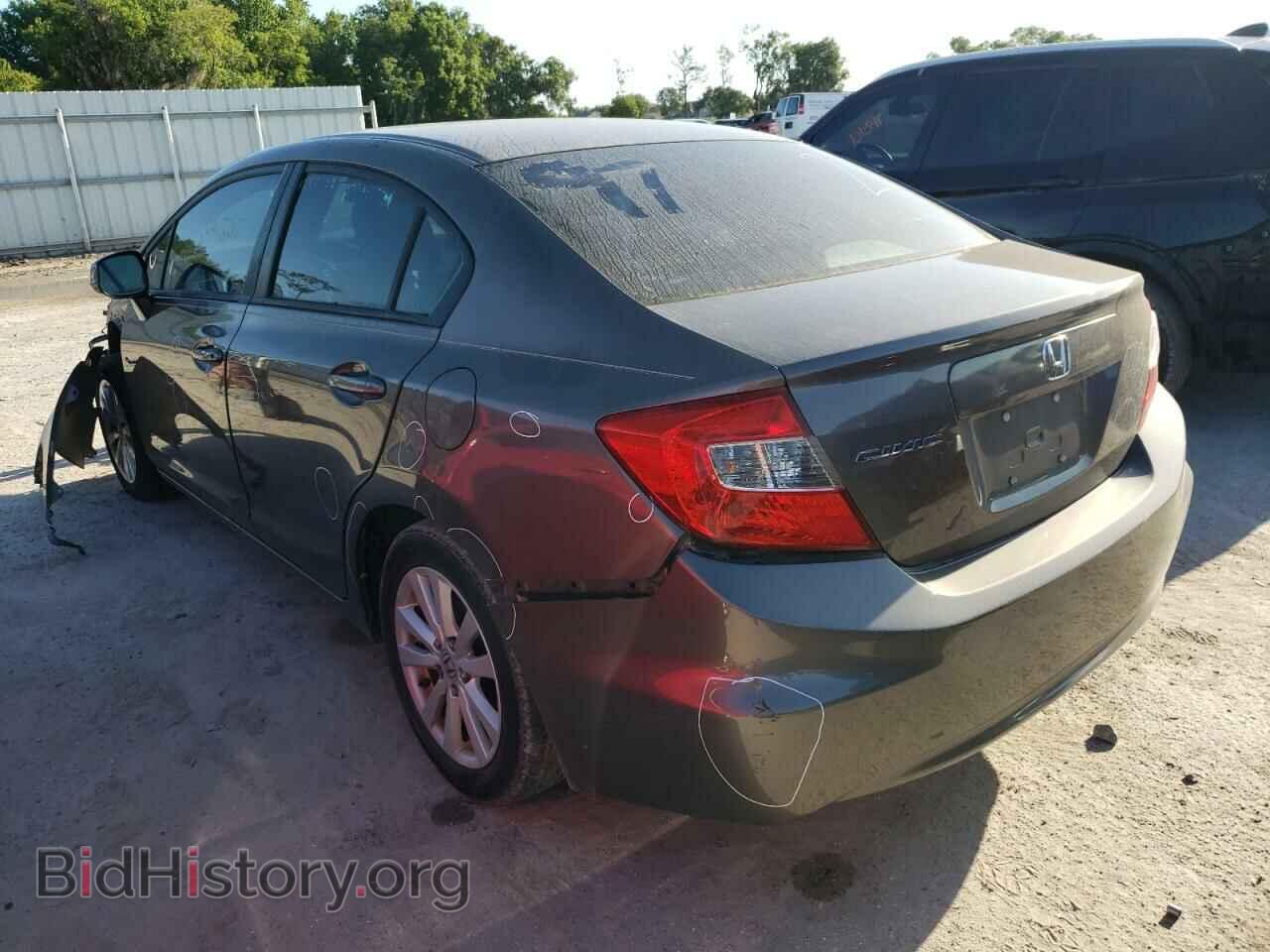 2012 HONDA CIVIC - VIN: 19XFB2F89CE021969 - Фото 3