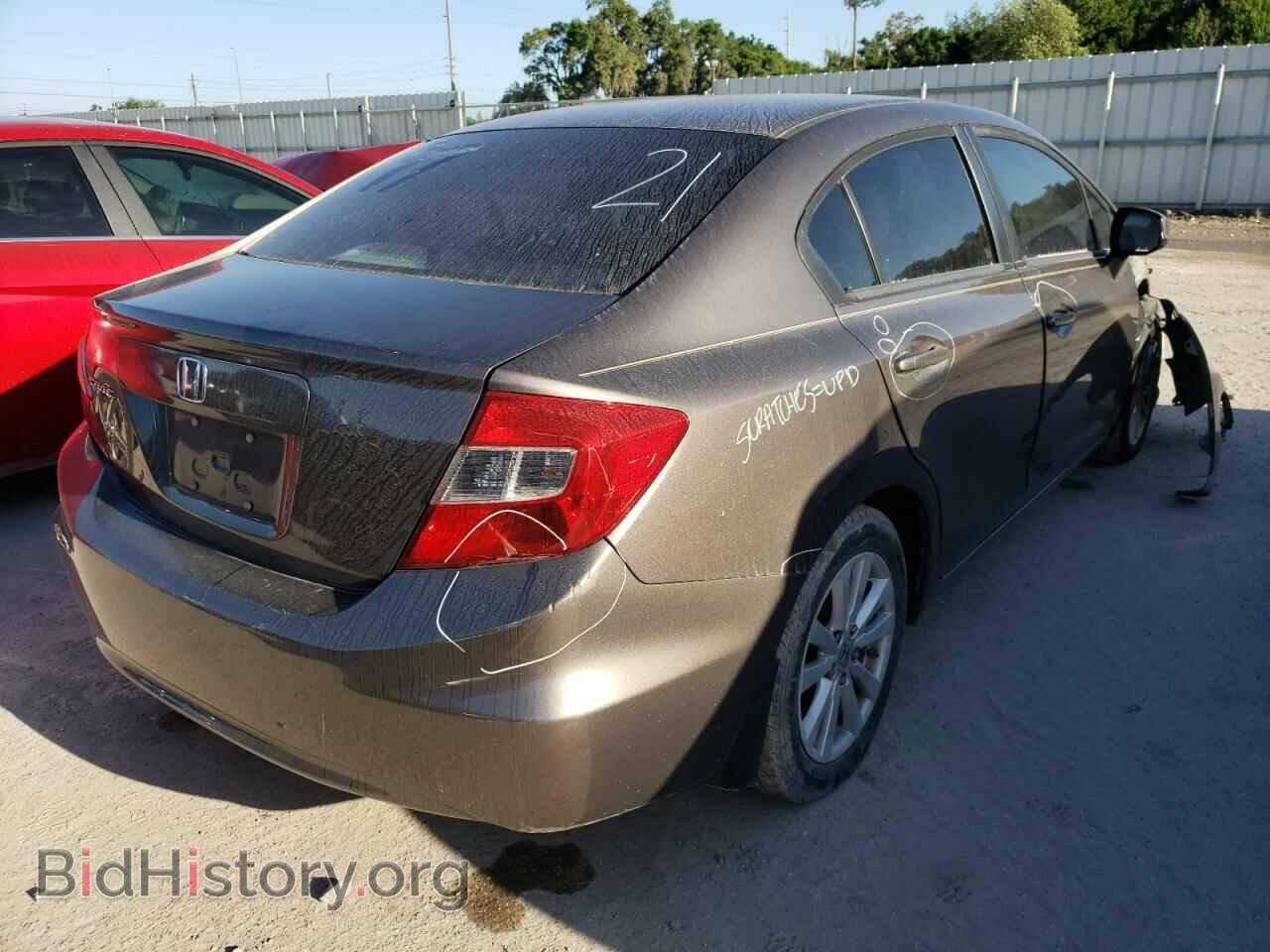 2012 HONDA CIVIC - VIN: 19XFB2F89CE021969 - Фото 4